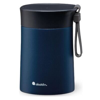 Thermo Edelstahl Lunchbox 0,4l deep blue